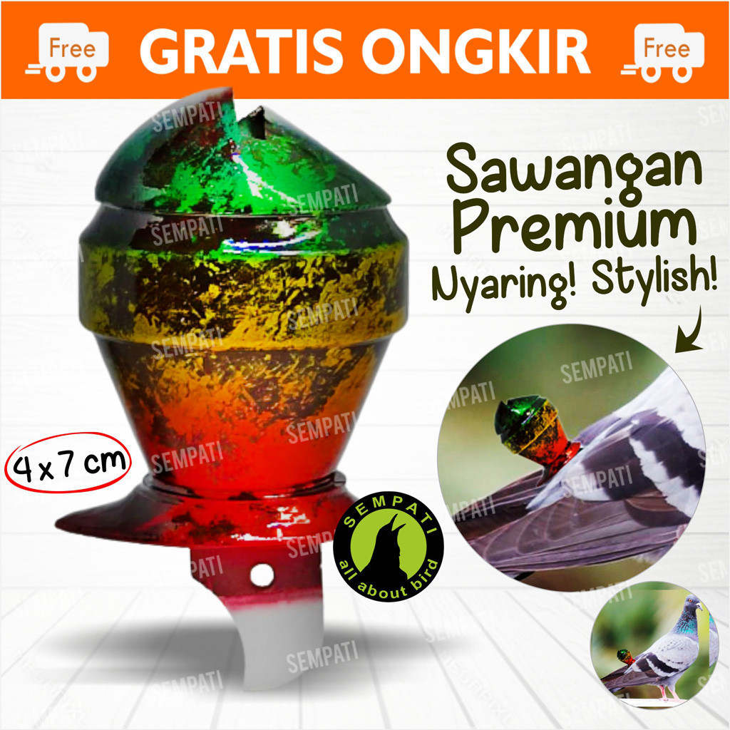 SEMPATI Sawangan Merpati Jumbo Yakul Air Brush Sawangan Merpati Airbrush Kayu Fiber Hatong Hotang Pe