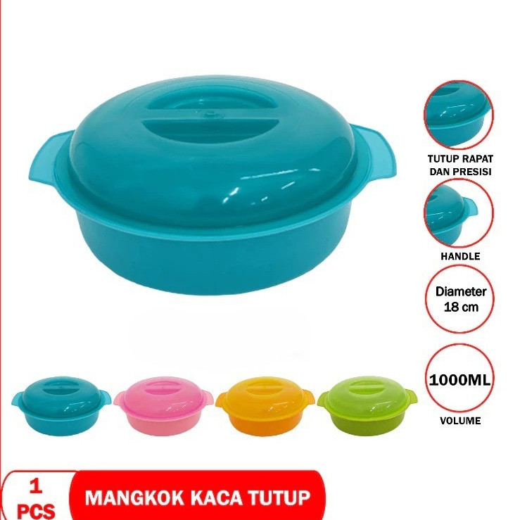 1 Pcs Mangkok Sayur Ada Tutup 1 Set Basi Sayur TTM