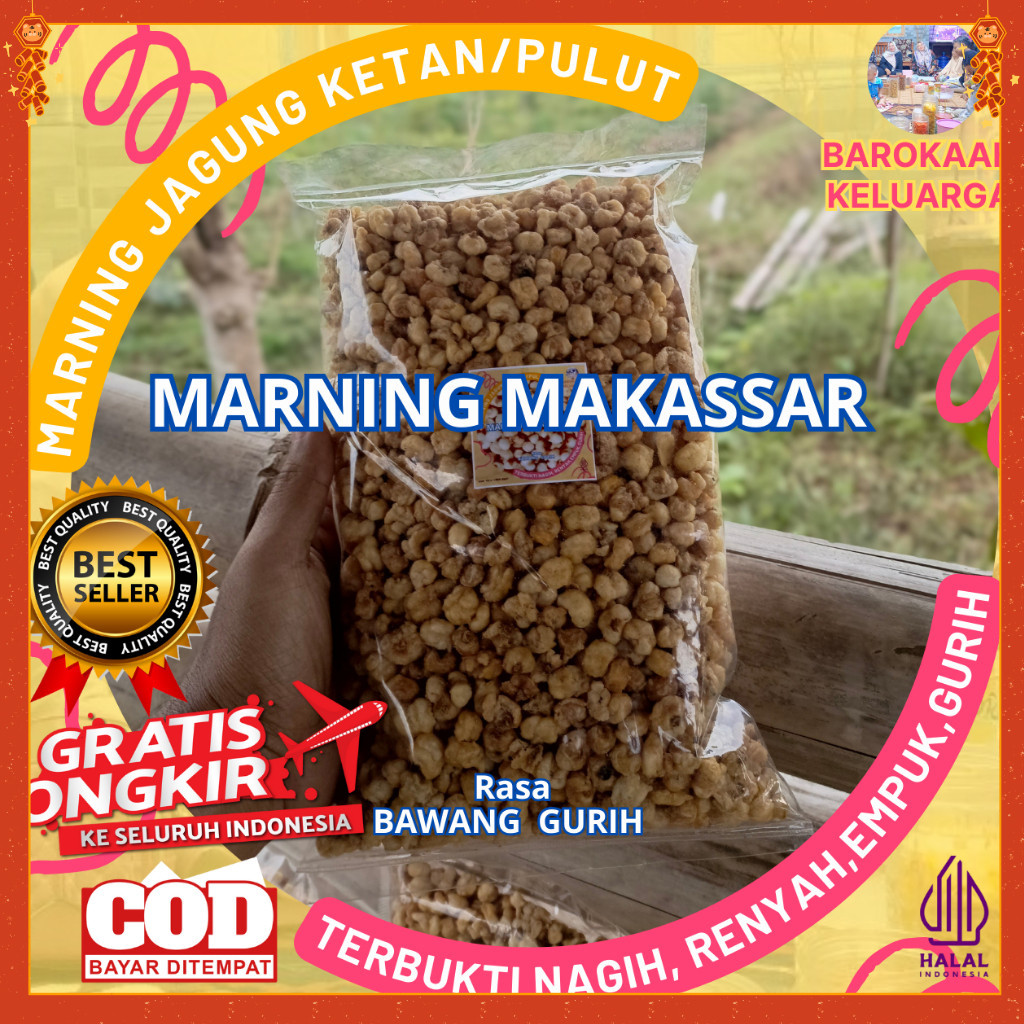 

CEMILAN MARINING JAGUNG KETAN/ SNACK MARNING JAGUNG PREMIUM/ MARNING JAGUNG EMPUK/ MARNING JAGUNG SULTAN PREMIUM/ MARNING JAGUNG SUPER DUPER EMPUK RENYAH (250gr)