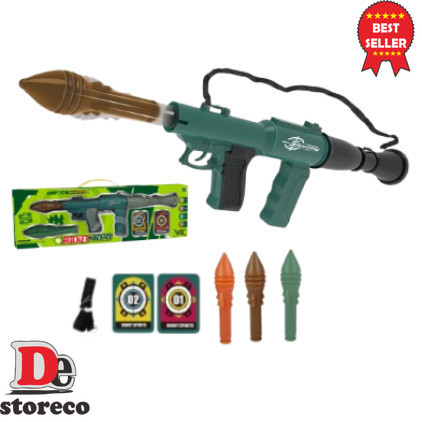 (PDT) Mainan Anak ROCKET-RPG COMPETITIVE SHOOTING PT015-7 Mainan Tembakan Arah Anak Shoot Sports Roc