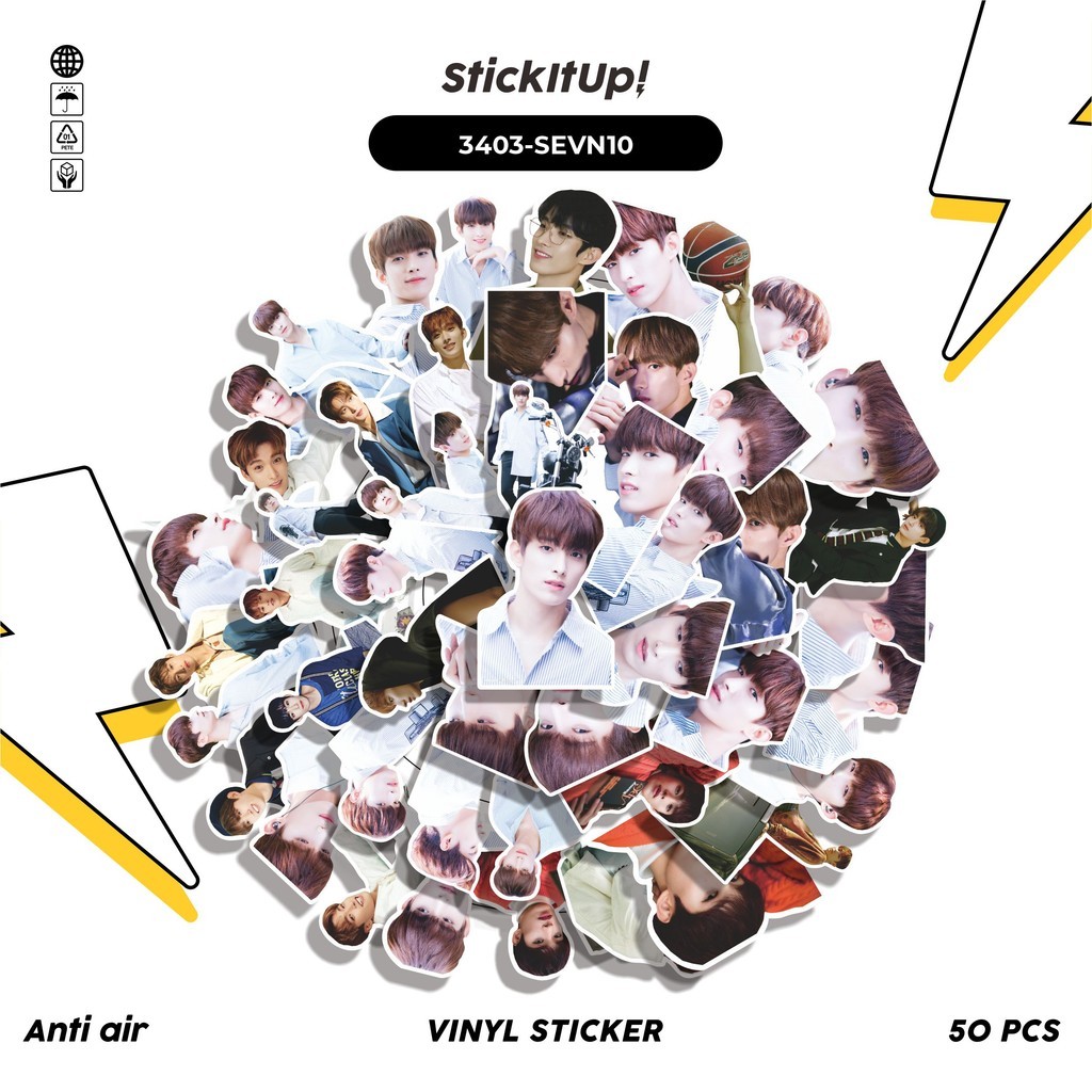 

COD✨ 50 Pcs Stiker DOKYEOM DK SERIES 02 Lucu Anti Air Untuk Dekorasi Notebook Sepeda Skateboard Handphone DIY