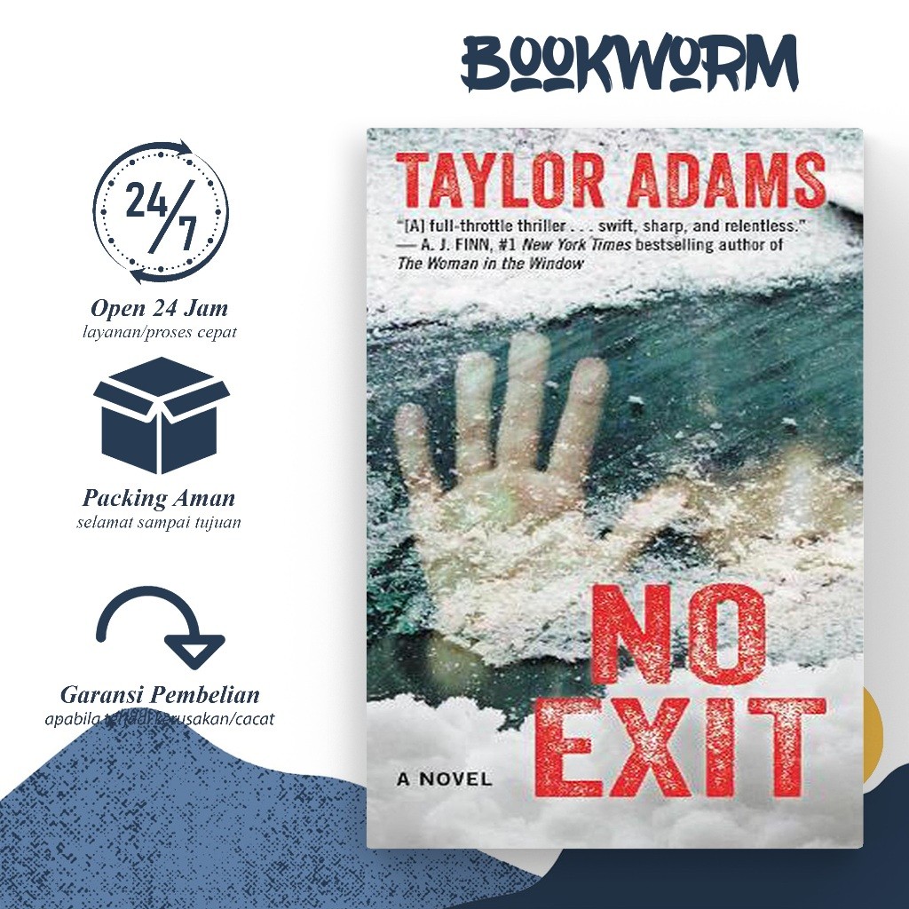 No Exit by Taylor Adams (English)