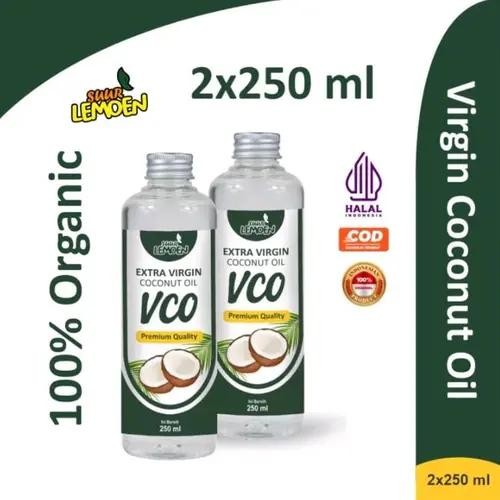

Virgin Coconut Oil 250ml Minyak Kelapa Murni VCO Original - VCO 250X2 ML - By HEALTY GOODIES BEKASI
