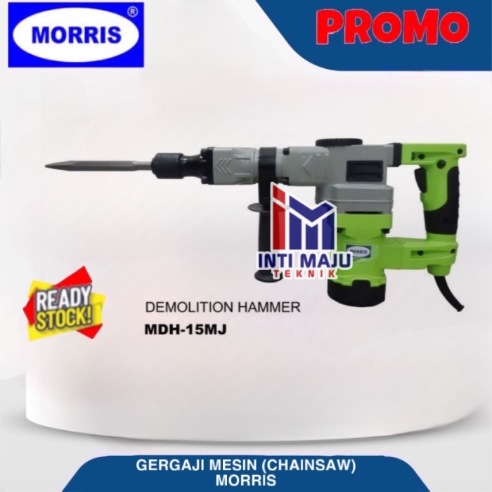 Mesin Bobok Beton Tembok Jack Hammer Makita MORRIS MDH-15MJ