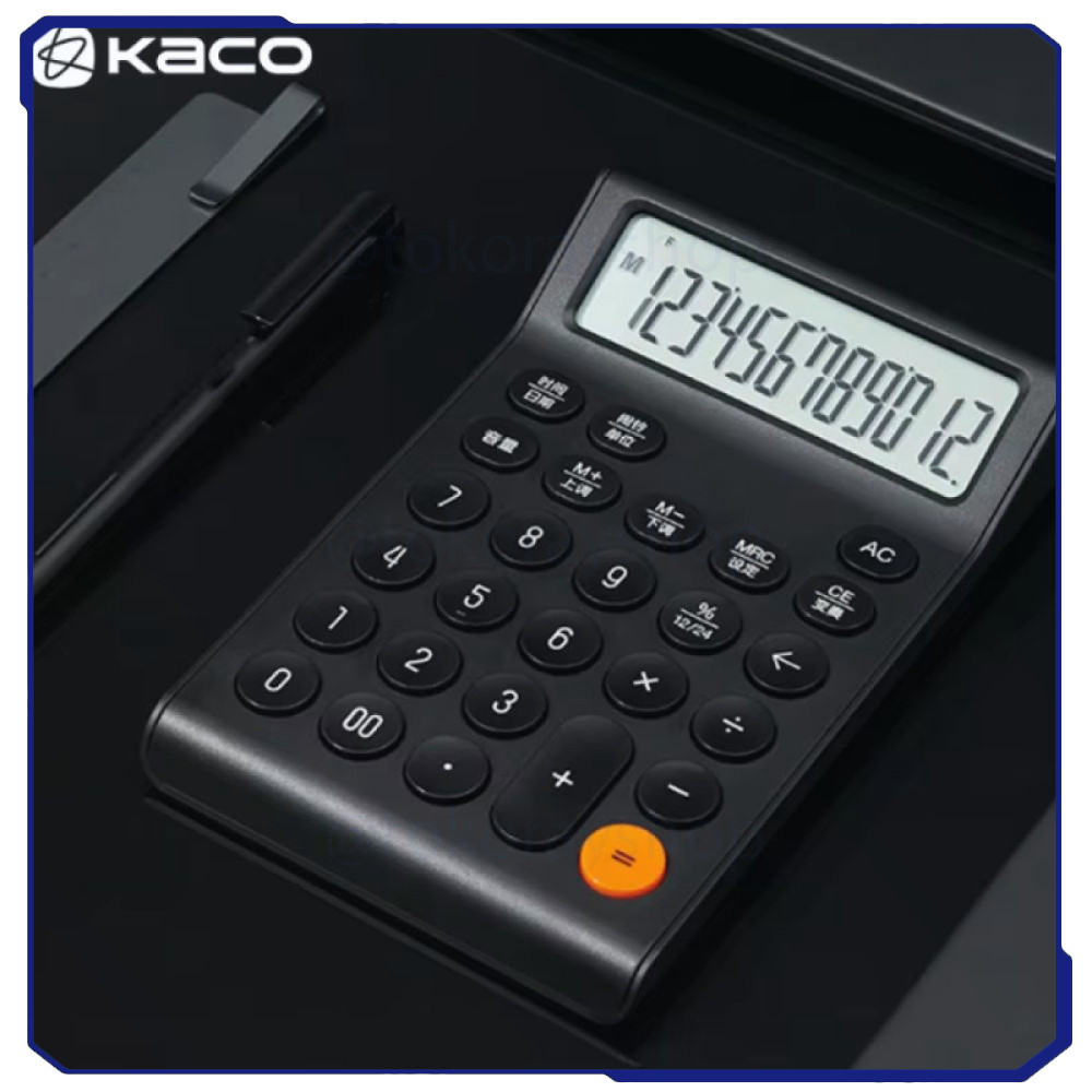 

Calculator Kalkulator 12 Digit Large Screen Battery - K1429