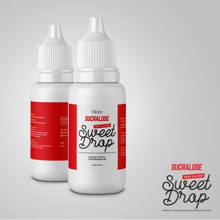 

Allaire Sweet Drop Pengganti gula 0 kalori aman diabetes