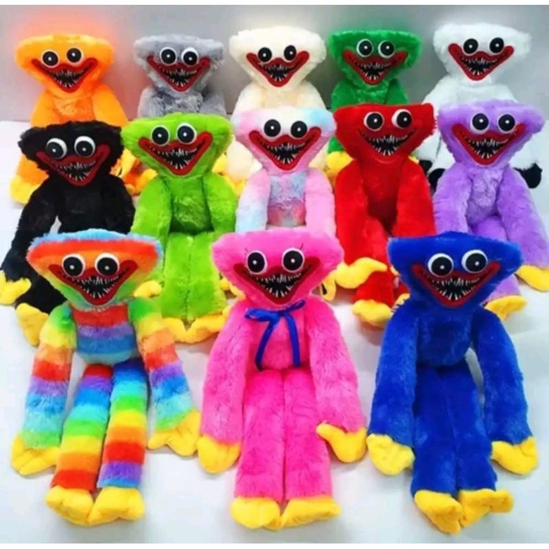 Boneka huggy wuggy 40cm plush toy play time
