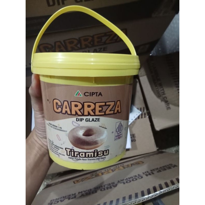 

Dip Glaze 1kg Carreza Rasa Tiramisu Harga Ekonomis Olesan Donat dan Roti Bakar