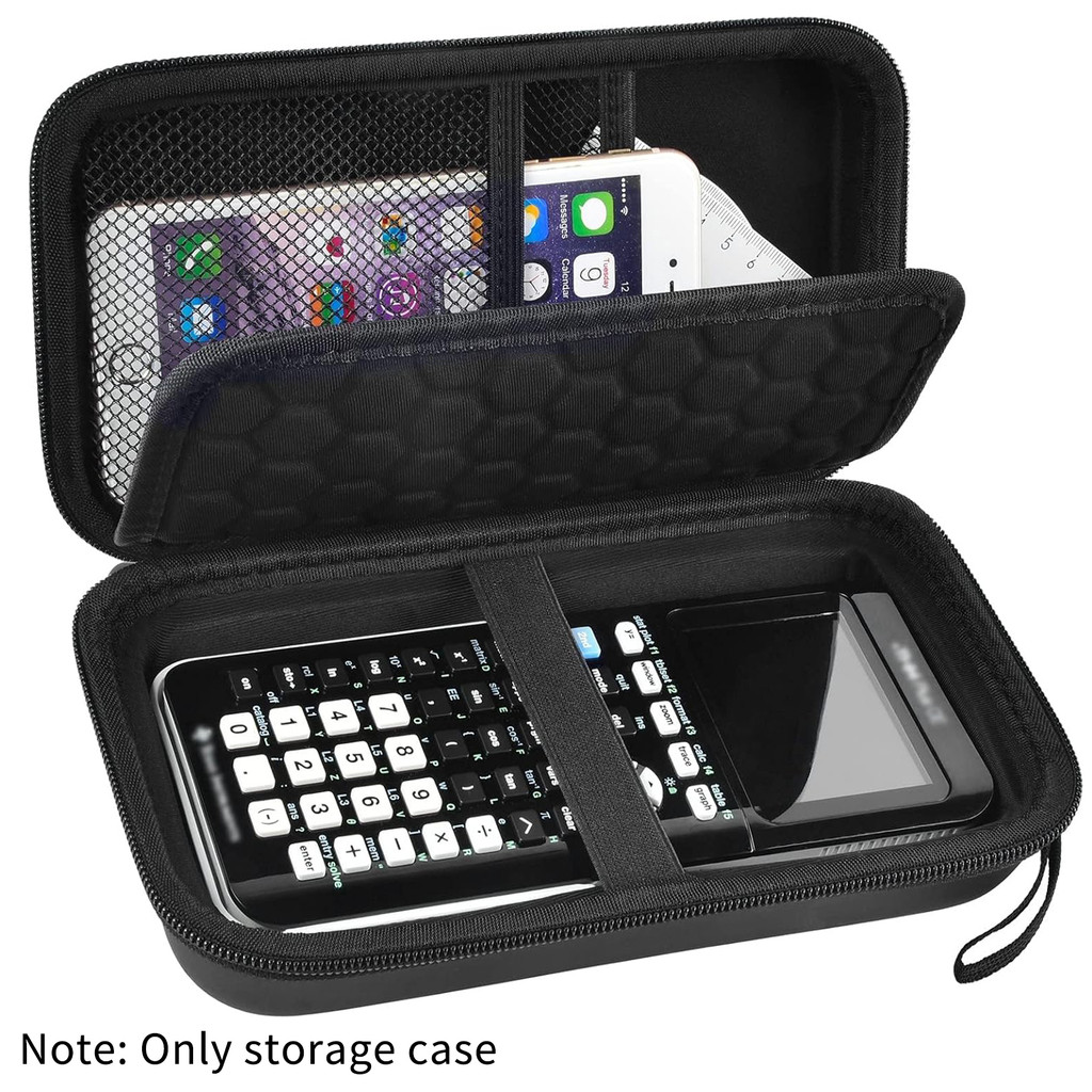

Graphing Calculators Case for Texas Instruments TI-84 Plus/TI-83 Plus CE Color Calculator, Storage Holder for TI-89 (Box Only)