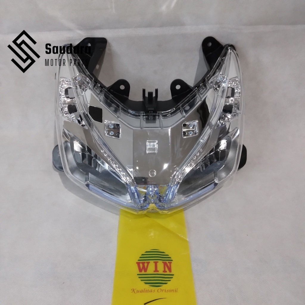 Lampu Depan Vario 110 FI ESP 2012 2013 2014 + LED | reflektor head lamp WIN | headlight senja motor 