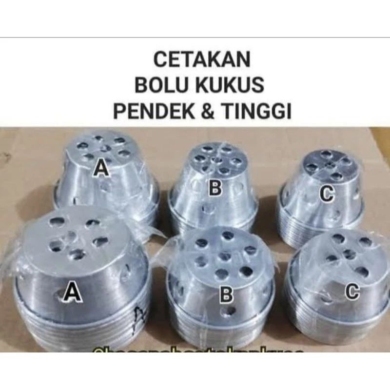 Cetakan Bolu Kukus Mekar Loyang Kue Bolu Muffin Cupcake