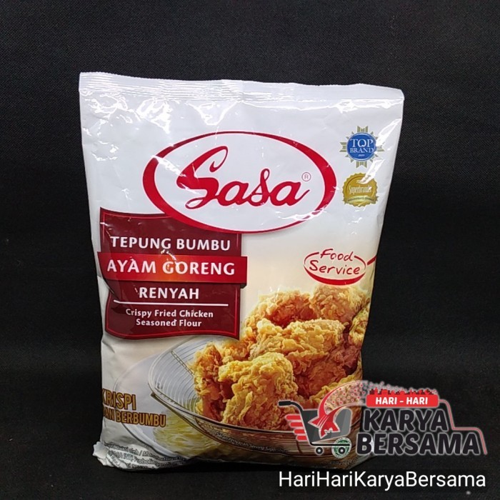 

SASA TEPUNG BUMBU AYAM GORENG RENYAH 900GR