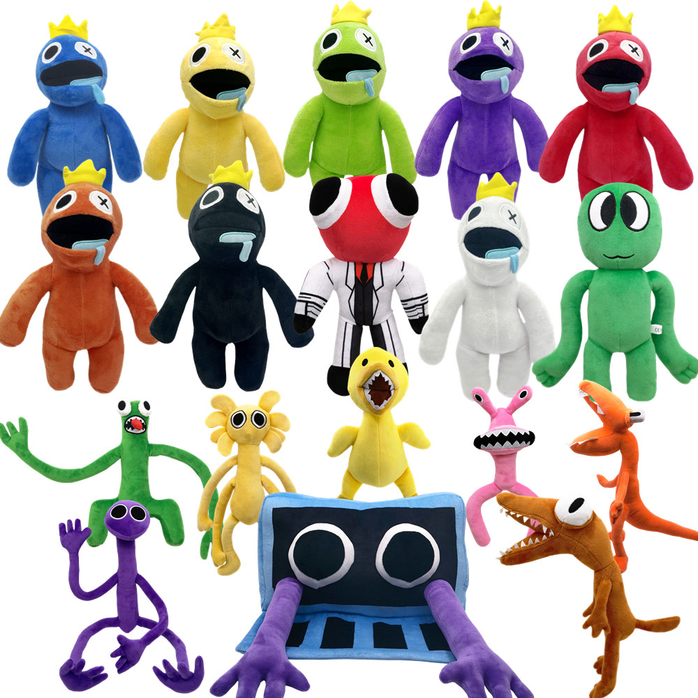 

30cm Hot Rainbow Friends Plush Toys Animation Game Cartoon Figure Soft Stuffed Doll Kawaii Monster Character For Kids Xmas Gifts