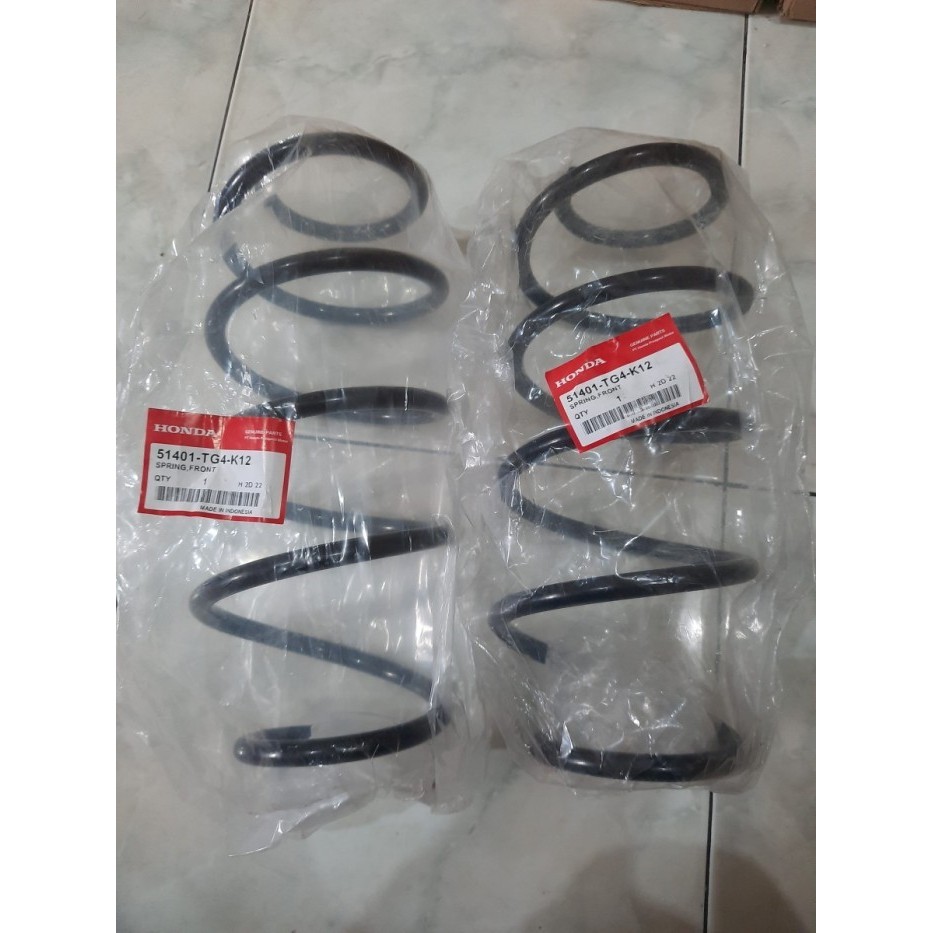 per keong coil spring depan brio set original highquality