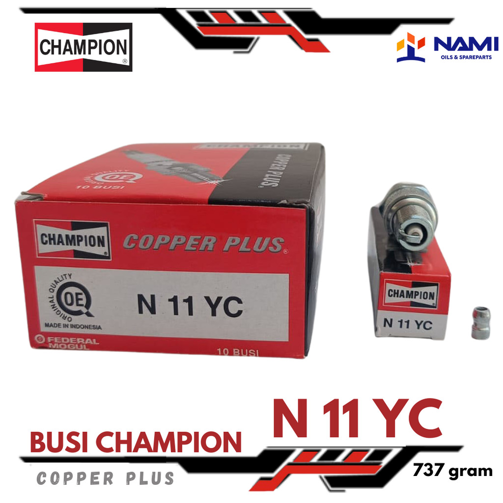 *CHAMPION BUSI N11YC /  N 11 YC*  untuk Mesin Motor PIAGGIO/VESPA