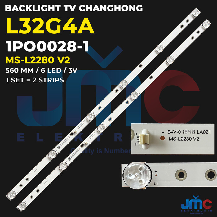DK23 Backlight TV Changhong 32 Inch L32G4A L 32G4A 32G4 MS-L2280 V2 JL.D32061330-140JS-M_V02