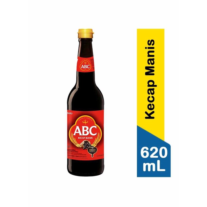 

kimoura shop-ABC Kecap manis kemasan botol 620ml halal murah grosir-undefined