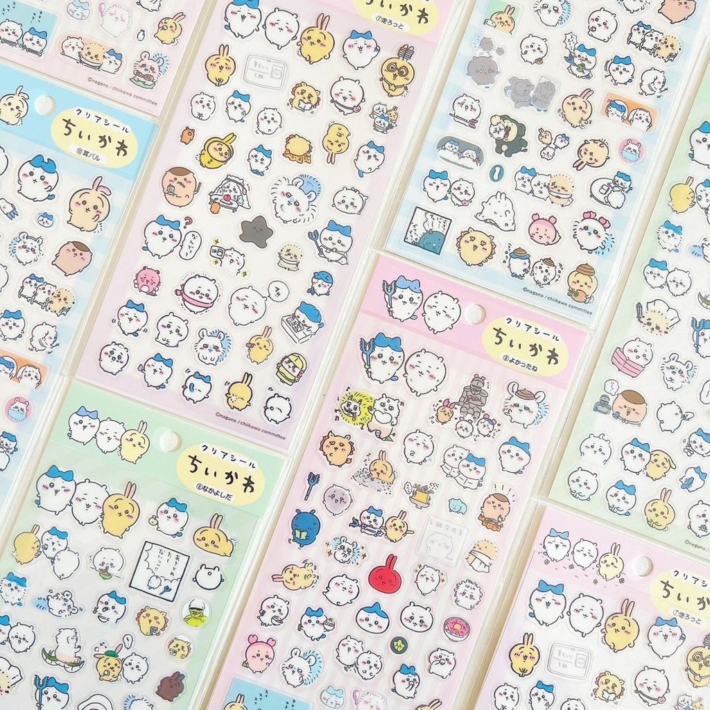 

[HARU] Chiikawa Characters Series Sticker Sheet Sticker Japanese Style Heisei Retro