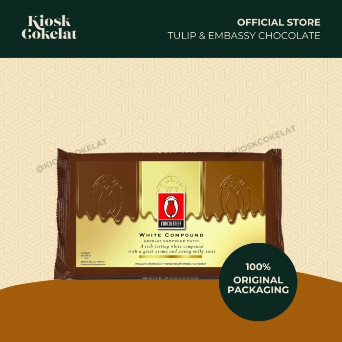 

Tulip Chocolatier White Compound 1Kg