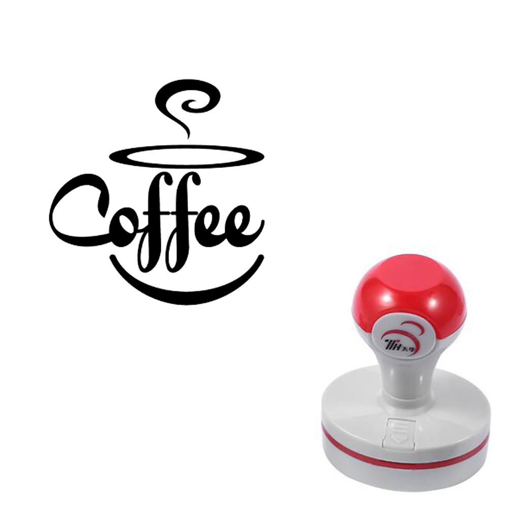 

1 PCS Coffee Cup Logo Self-Inking Photosensitive Planner Scrapbooking Stamps for Card Making Book Journal Art Supplies