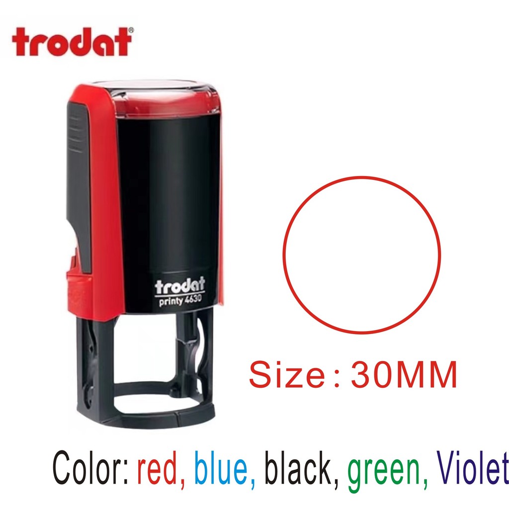 

Trodat Zhuo da 4630 text back ink seal, custom LOGO teacher review encourage nurse seal pection PASS PASS stamps