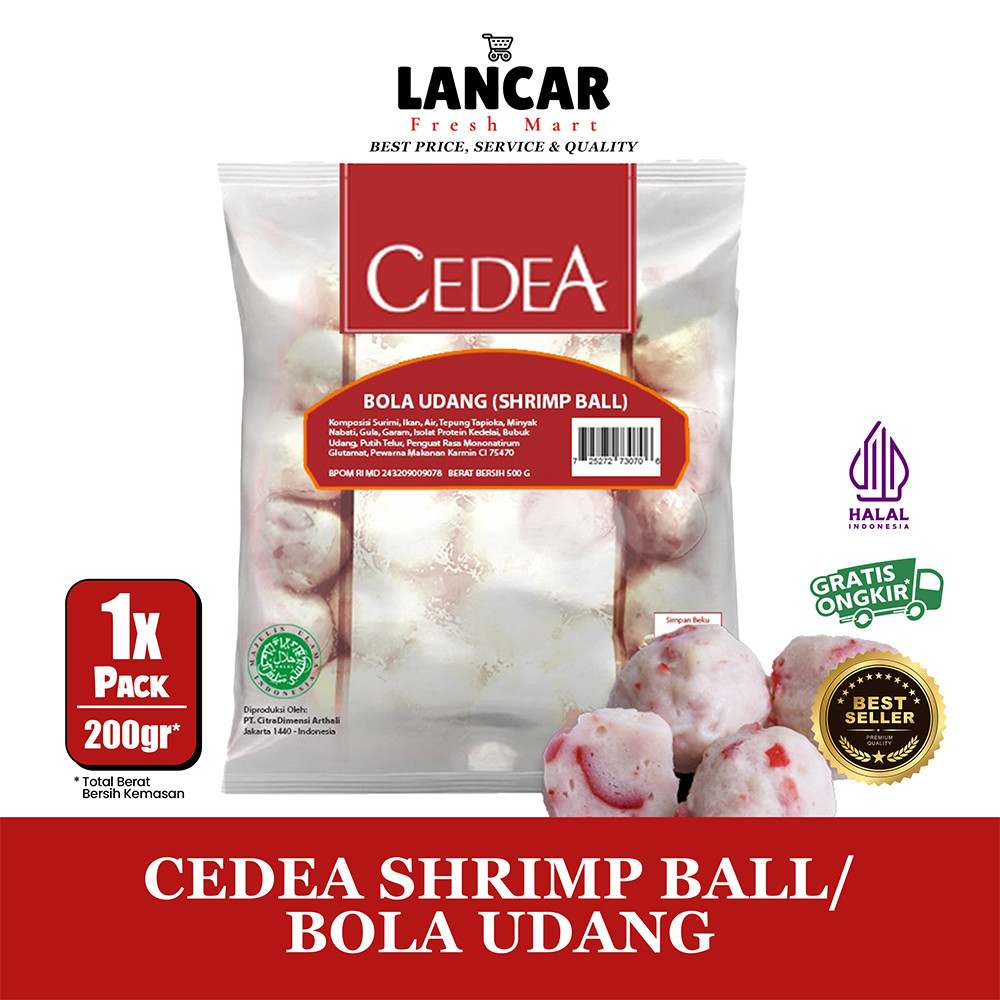 

CEDEA BOLA UDANG 500GR