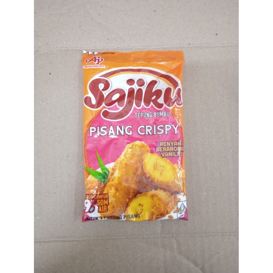 

Sajiku Tepung Bumbu Pisang Crispy 70gram
