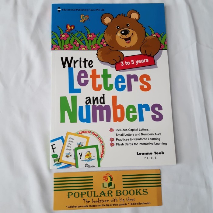 

Write Letters and Numbers