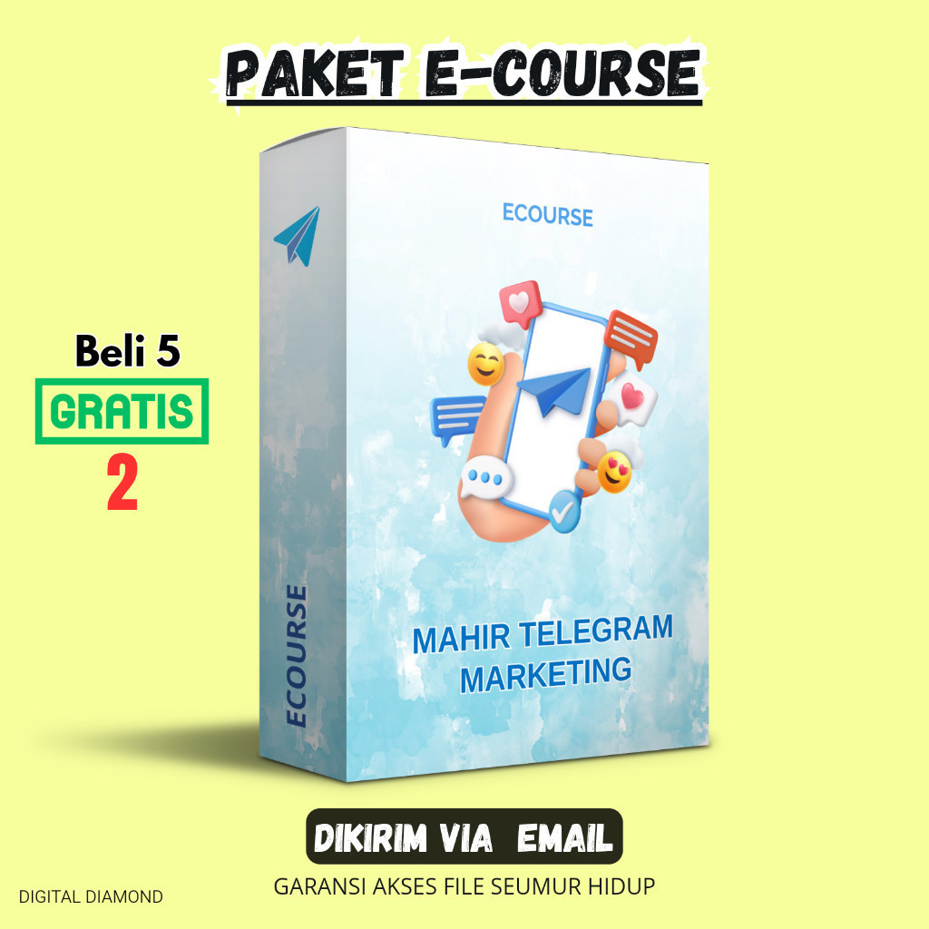 (04) ECOURSE - Mahir Telegram Marketing