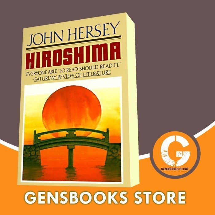 Buku Hiroshima Vintage John Hersey