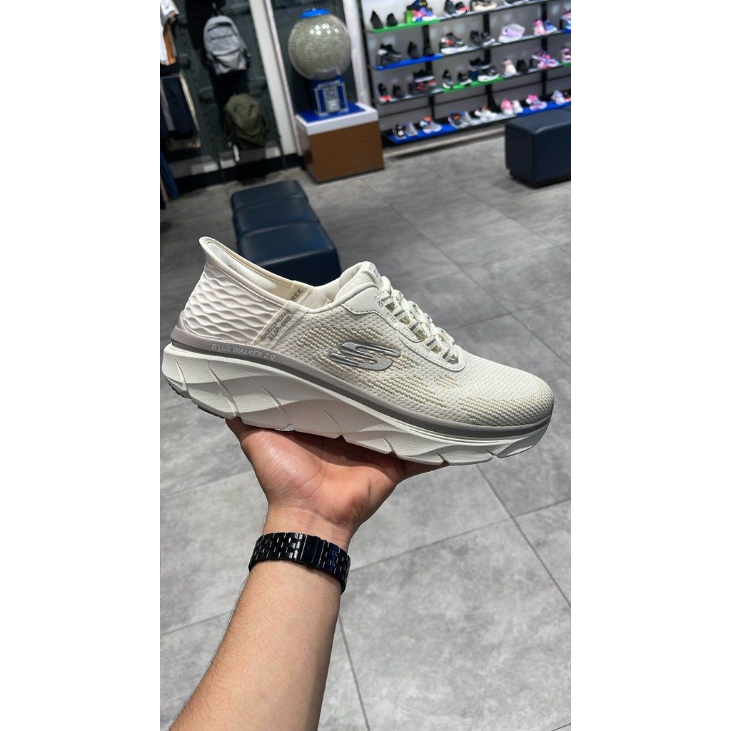 SEPATU SKECHERS SLIP-INS D'LUX WALKER 2.0 MENS TRAINING-SKE232446OFW
