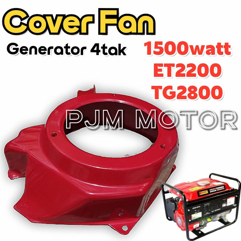 

154 cover fan Tutup kap mesin genset 4 tak 1500watt 2500watt TG2800 watt amplas