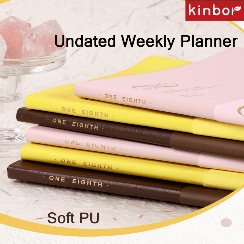 

2005 Kinbor A5 Journal Notebooks for Writing Self-fill Date Efficient Life Plan Notepad Organizer Diary Goals School Accessories