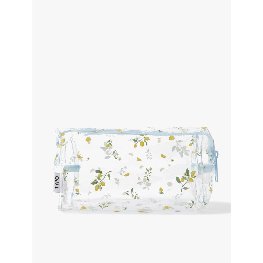 

TYPO - STATIONERY - TRANSLUCENT FLORENCE PENCIL CASE