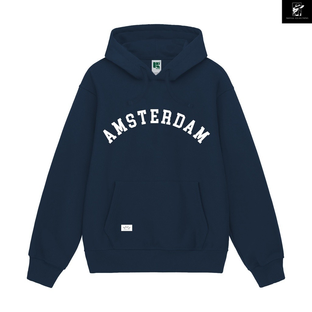 Russ Sweater Hoodie Amsterdam Navy Blue