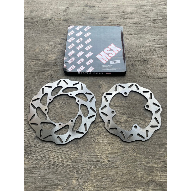 DISC BRAKE PIRINGAN CAKRAM SET DEPAN BELAKANG CRF KLX