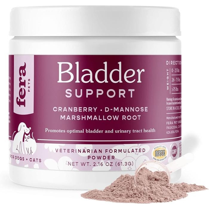 Fera Pets Bladder Support Cranberry Supplement Vitamin Dogs & Cats