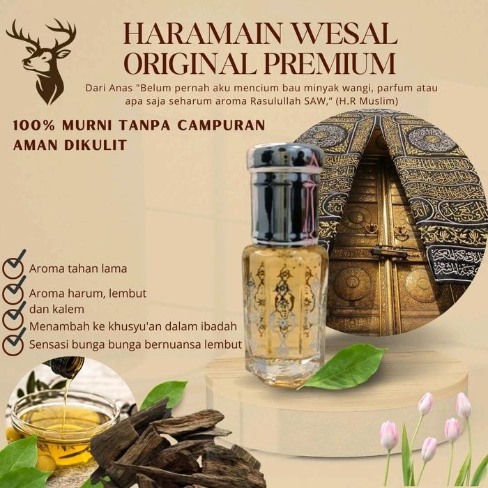 Parfum Haramain Wesal Original Premium
