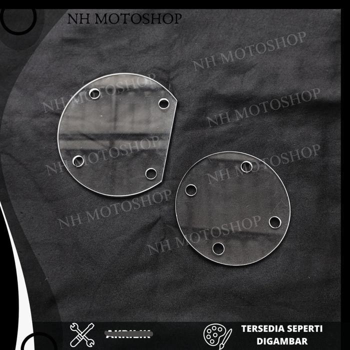 MIKA AKRILIK TUTUP COVER KALTER BLOK MESIN KAWASAKI NINJA R RR SS COVER PELINDUNG TUTUP MESIN MOTOR 