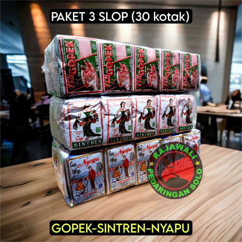 

PAKET TEH RACIKAN GOPEK NYAPU SINTREN PAKET USAHA TEH JUMBO