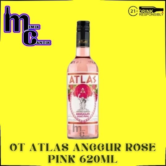 OT Atlas Anggur Rose Pink 620ml