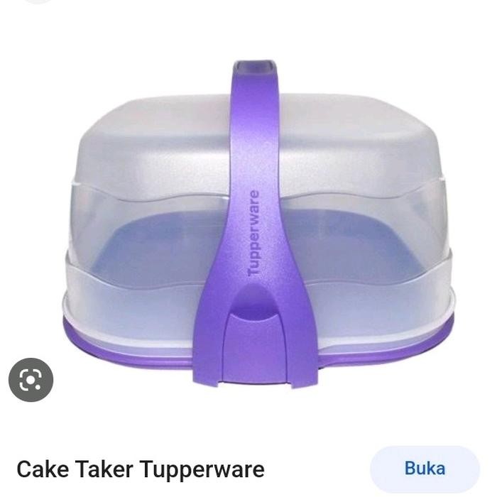 Tupperware Cake Taker ( 1 pcs ) - ungu ( 1 pcs )
