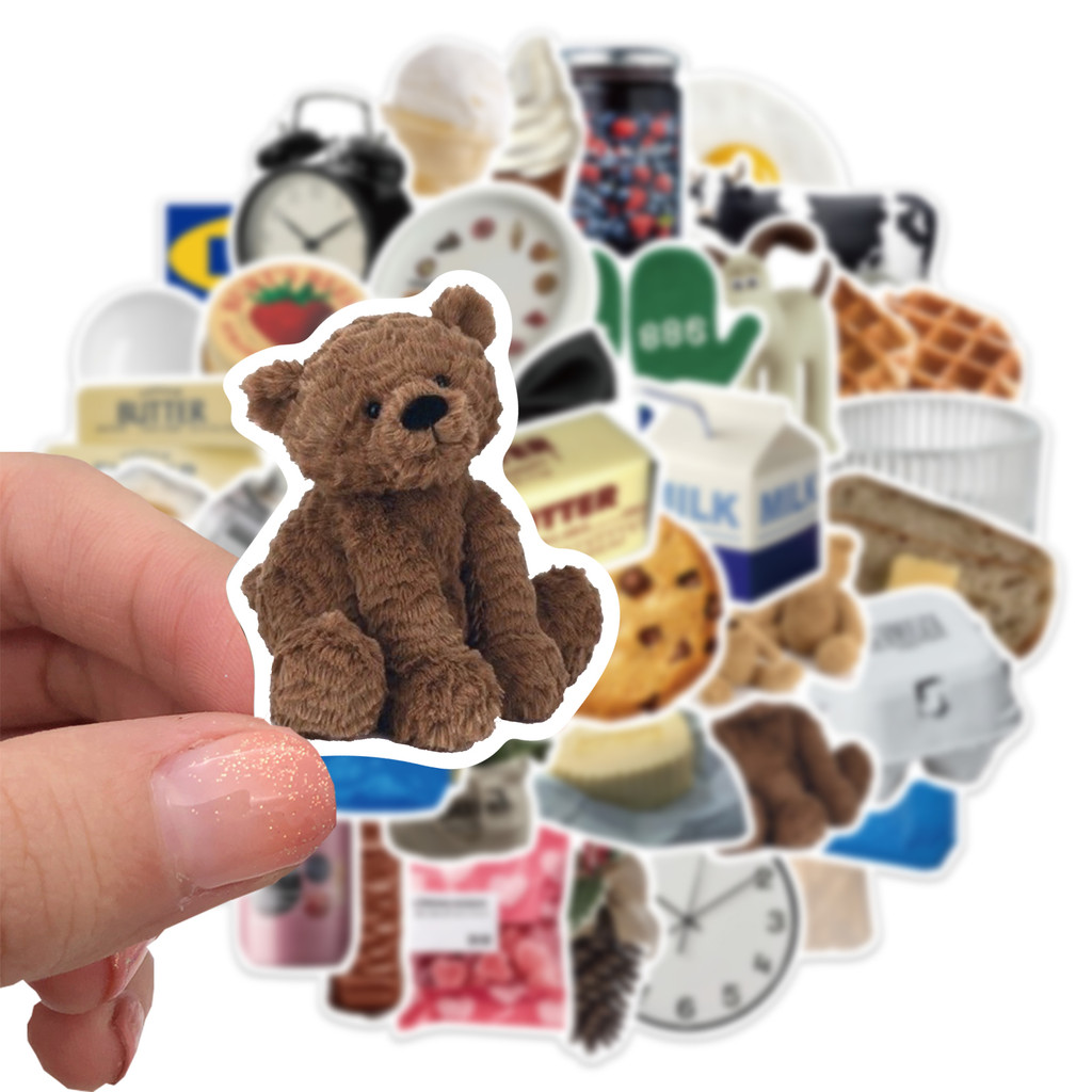 

10/50pcs Cartoon Ins Style Stickers For Skateboard Guitar Motorcycle Car Scrapbooking Laptop Suitcase Toys