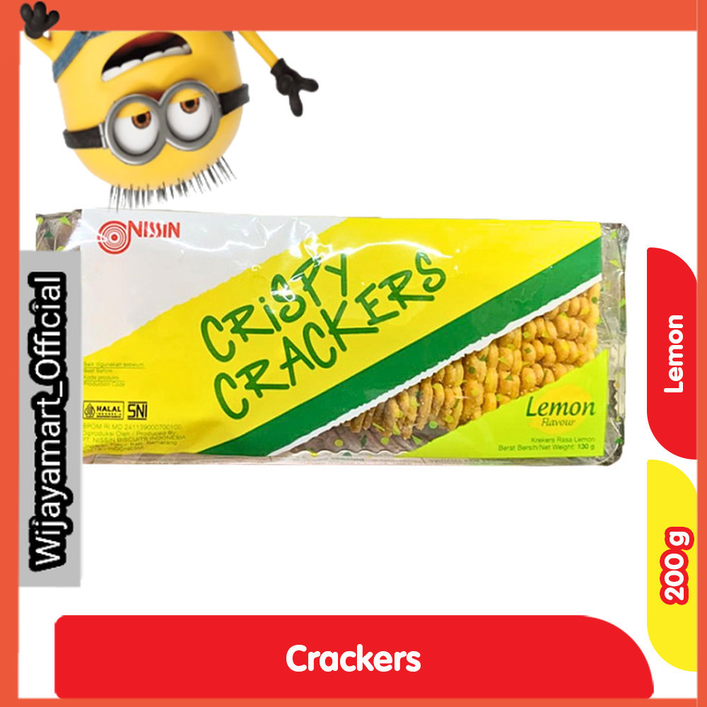 

Nissin Crackers Krispi Rasa Lemon 200 g