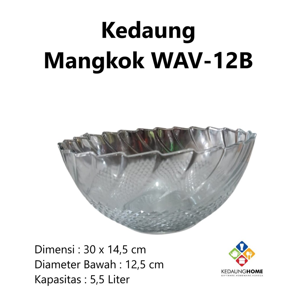 Kedaung Mangkok Kaca WAV-12