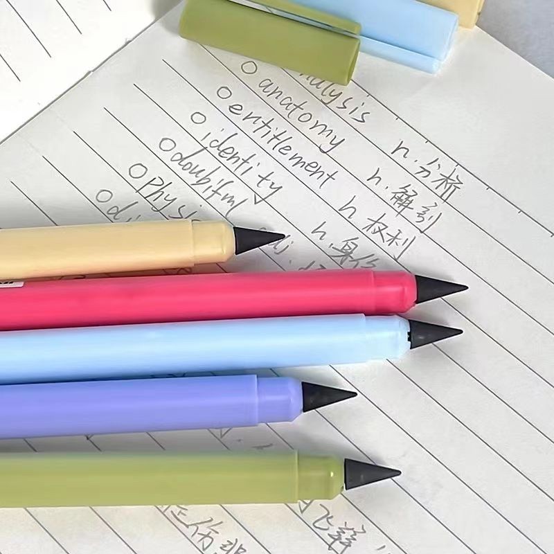 

Pensil Premium Tanpa Batas/Pensil Eternal Tanpa isi Habis Warna Macaroon/tidak perlu diasah lagi untuk sketsa lukis art