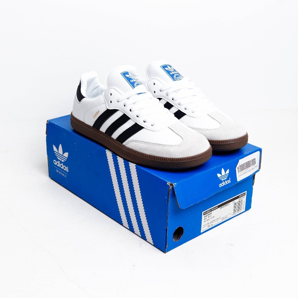 (ZEEZ) Sepatu Adidas Samba OG Classics White Gum