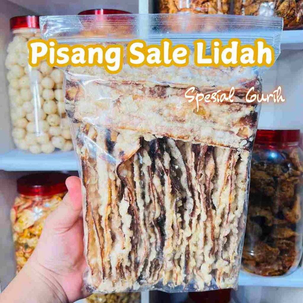 

KERIPIK PISANG SALE LIDAH EKONOMIS - 250 GRAM