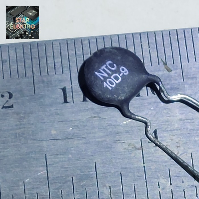 

10 Buah 10Pcs NTC 10D-9 NTC10D-9 NTC10D-9 Thermal Resistor Termis 10D9 9MM 10Ohm Suhu Thermistor NTC10 - 20 pcs