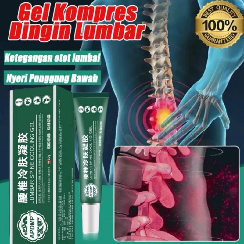 SHM Lumbar Cold Compress Gel Ori Salep Lumbar Original Lumbar Traction Cream